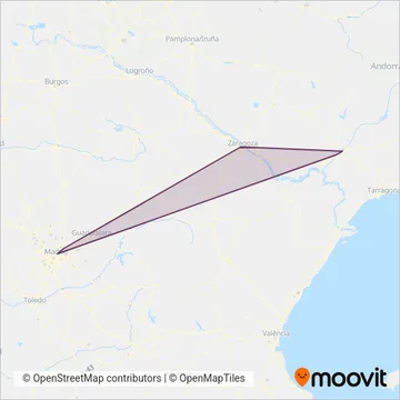 ALSA coverage area map