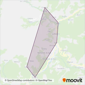 Joan Bellera Bellera coverage area map
