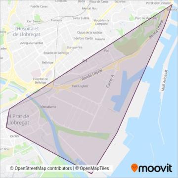Moventis (Port) coverage area map