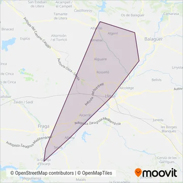 Miguel Gamón, SL coverage area map