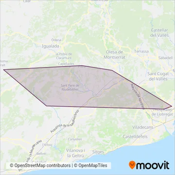 La Hispano Llacunense, SL coverage area map