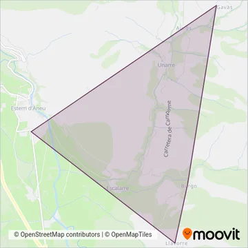 Jordi Cases Blasi coverage area map