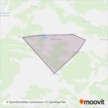 Lluís Obiols Capdevila coverage area map