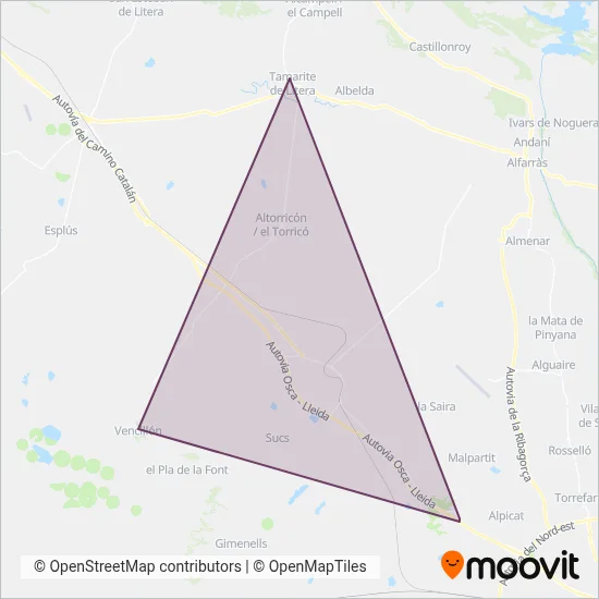 Empresa Lax SL coverage area map