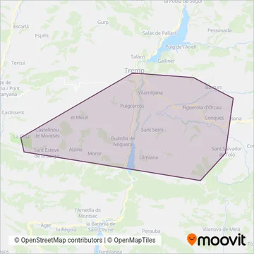 Benito Espuñes Vila coverage area map
