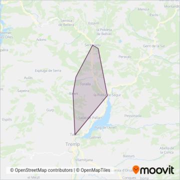 M. Rosa Gabarra Brenuy coverage area map