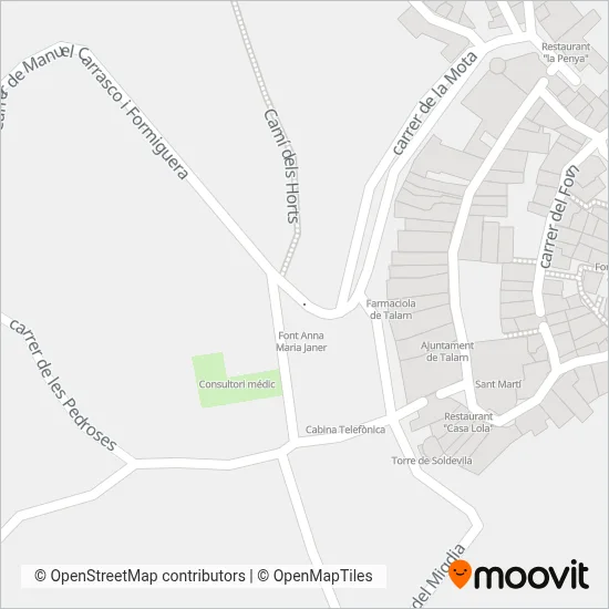 M. Rosa Gabarra Brenuy coverage area map