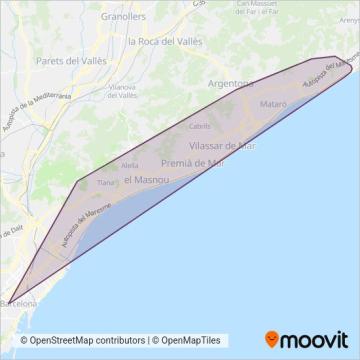 CASAS coverage area map