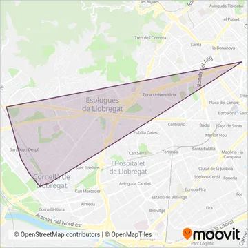 TRAMBAIX coverage area map