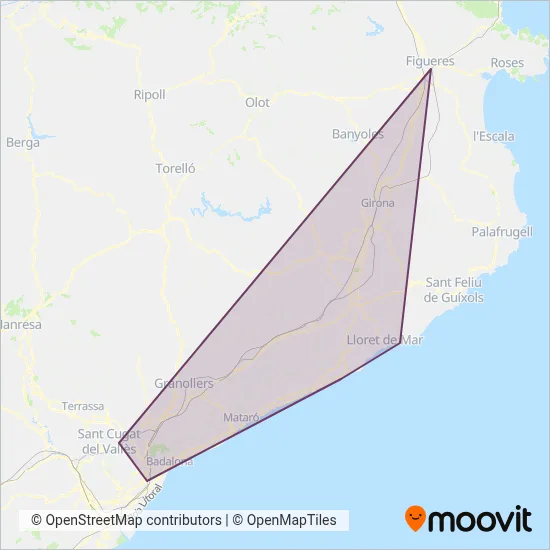 Sagalés (Costa) coverage area map