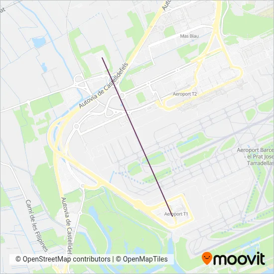 Mapa del área de cobertura de aparca&go