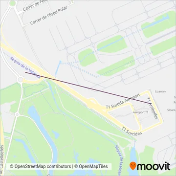 AENA coverage area map