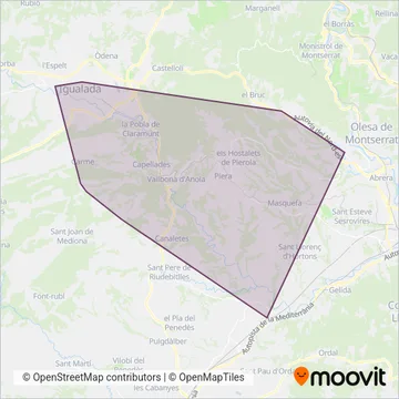 Montferri coverage area map