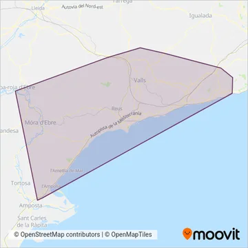 Empresa Plana coverage area map