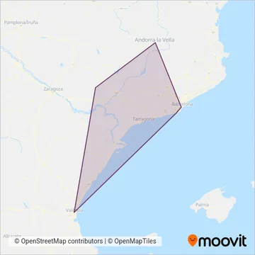 HIFE coverage area map