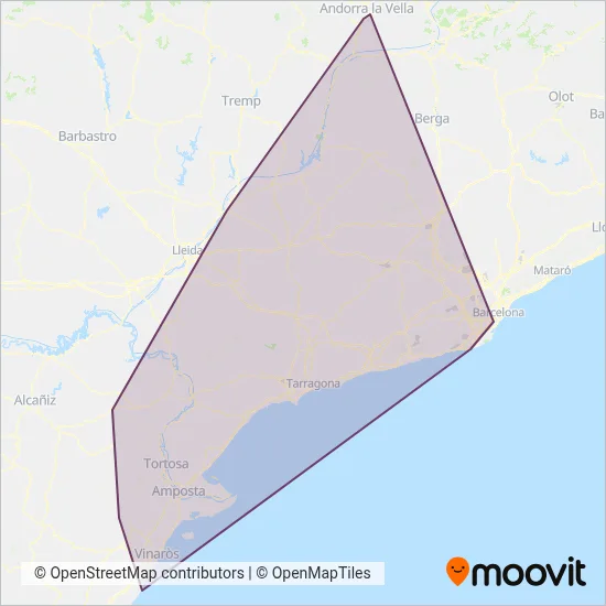 HIFE coverage area map