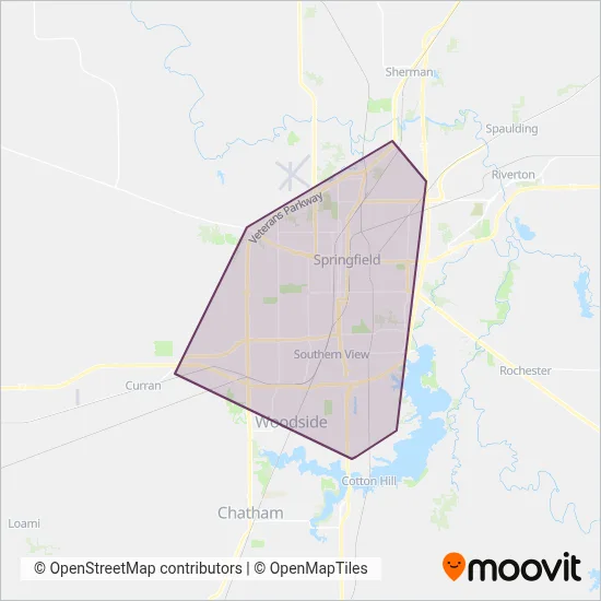 SMTD coverage area map