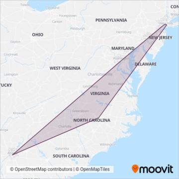 FlixBus-us coverage area map