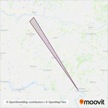 Astra Trans Carpatic coverage area map