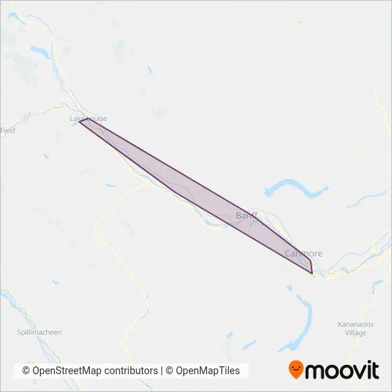 Roam coverage area map