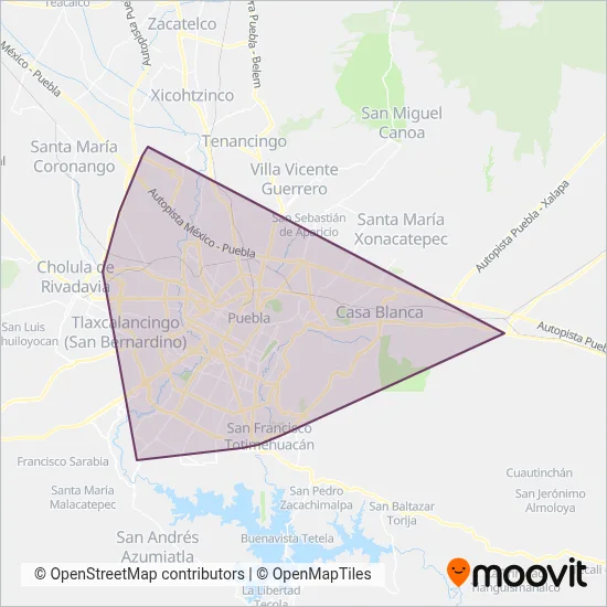 RUTA coverage area map