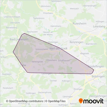 Схема покрытия компании VOLZ