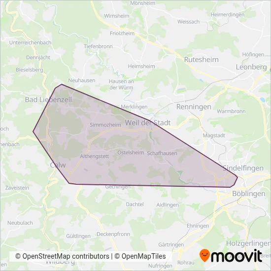 VOLZ coverage area map