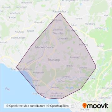 Strauss coverage area map