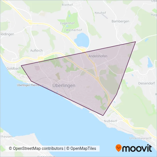 SWÜ coverage area map