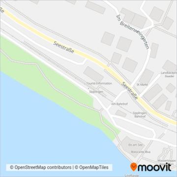 SVG Schienenverkehrsgesellschaft Stuttgart coverage area map