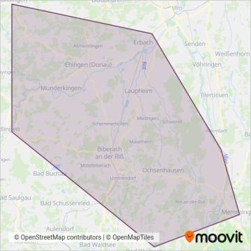 Bayer coverage area map