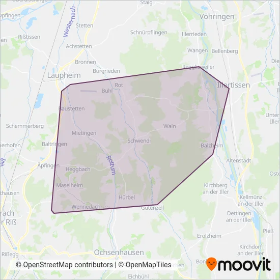 Fromm coverage area map