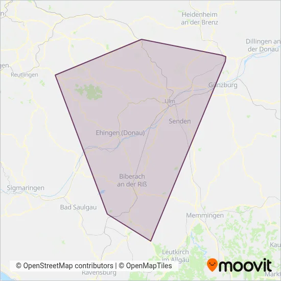 RAB coverage area map