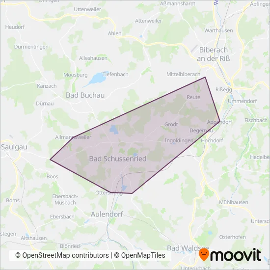 Klemens Diesch coverage area map