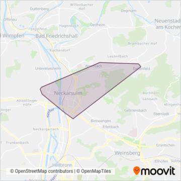 E.Zartmann GmbH & Co. KG coverage area map