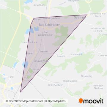 Hassis Reisen GmbH coverage area map