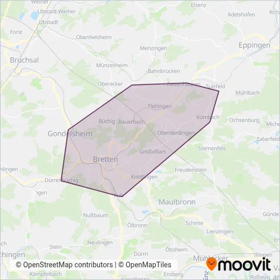 Friedrich Wöhrle coverage area map