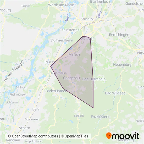 Richard Eberhardt GmbH coverage area map