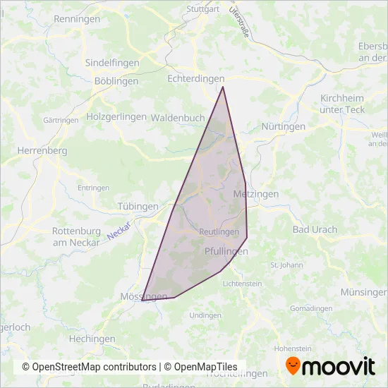 RSV coverage area map