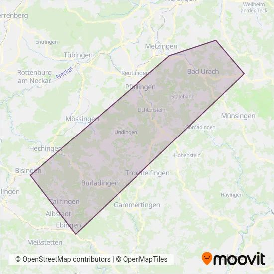WEG GmbH coverage area map