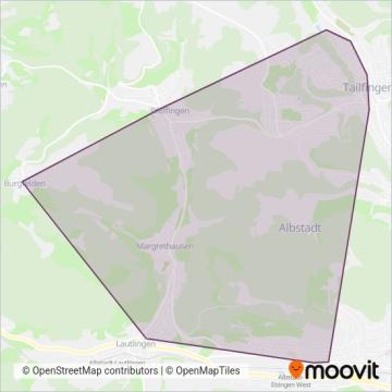 Eissler Reisen GmbH coverage area map
