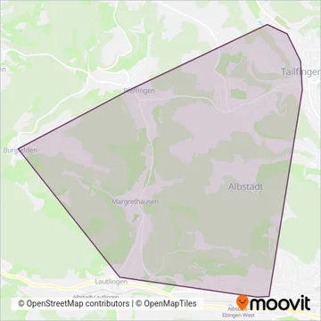 Схема покрытия компании Eissler Reisen GmbH