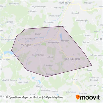 Reisch GmbH coverage area map