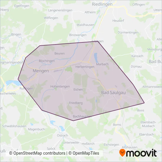 Reisch GmbH coverage area map