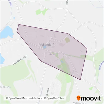 Bürgerbusverein e.V. coverage area map