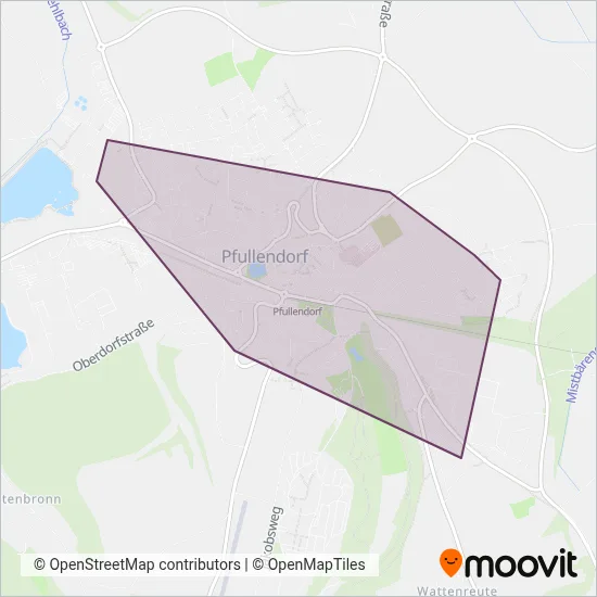 Bürgerbusverein e.V. coverage area map