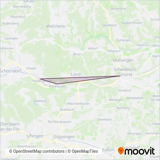 Go-Ahead (Bus) Verbundsgebiet