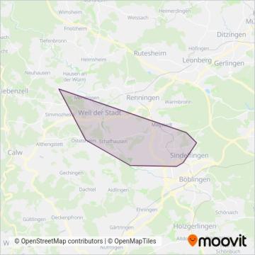 Hassler coverage area map