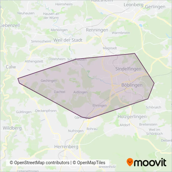 SBS Pflieger coverage area map
