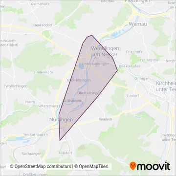 OVK coverage area map